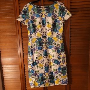 Vintage style Talbots floral dress size 10